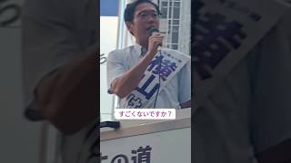 ｢衝撃の事実｣ #横山はるき #街頭演説 #応援演説 #日暮里駅 東口 2025/07/18 18:30