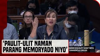 Sen. Legarda sa kwento ni Bamban Mayor Guo: Paulitulit parang memoryado