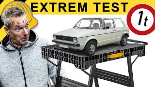 PLASTIK WERKBANK EXTREM TEST BIS ES KRACHT! | WERKZEUG NEWS 64