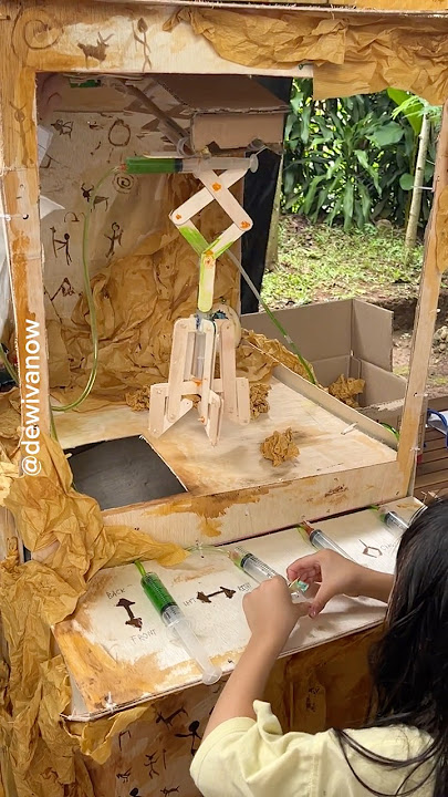Mesin Capit Hidrolik buatan cece #hydrolics #hidrolik #diymesincapit #diyclawmachine #clawmachine