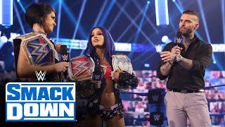 Bayley \& Sasha Banks get SummerSlam surprise from Naomi: SmackDown, August 21, 2020