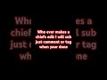 Just comment or tag me
