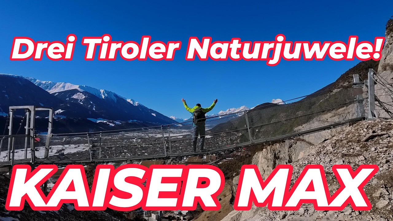 Drei Tiroler Naturjuwele an einem Tag – Kalvarienberg, Ehnbachklamm & Kaiser-Max-Grotte!