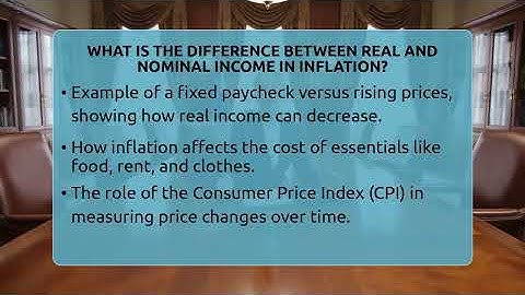 What Is The Difference Between Real And Nominal Income In Inflation? - Inflation Insight Channel