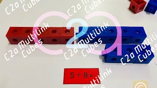 Addition with C2A Multilink Cubes. How to do simple and advance mental math?