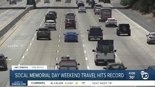 3 million Southern Californians to drive this Memorial Day weekend