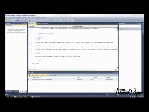 Visual Basic - How to create a function | TutorialRegion