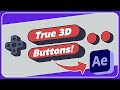 True 3d in after effects  button rig download