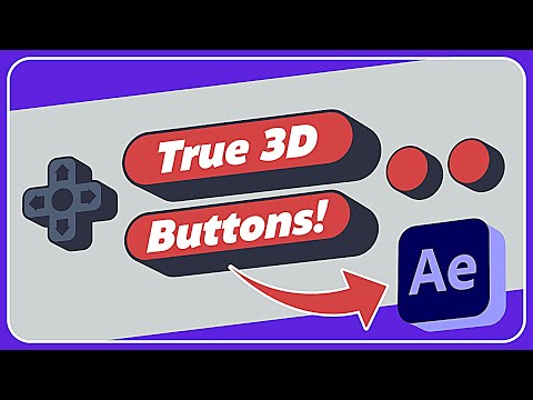 TRUE 3D in After Effects + Button Rig Download!