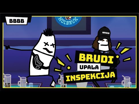 TO TI JE KAD ZNAŠ POS'O | Brudi upala inspekcija u Holbruk | Animirana serija #BBBB