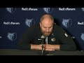 Coach Taylor Jenkins Press Conference | Grizzlies vs. Rockets