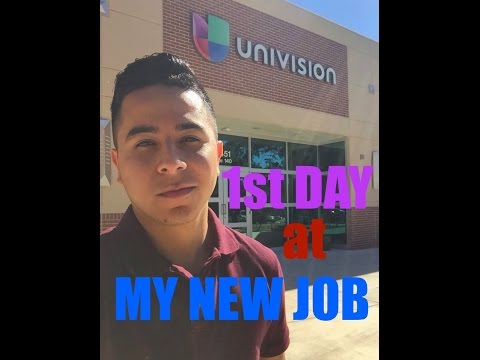 Univision - Day 1 at my new Job