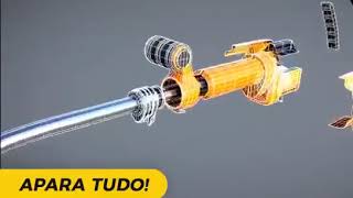APARA TUDO! Aparador de Grama Sem Fio Portátil Maxx