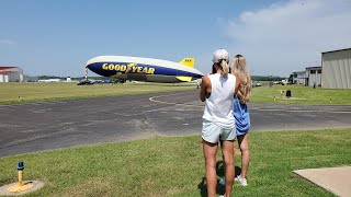 Fans Excited To See Goodyear 'Blimp' Over Tulsa