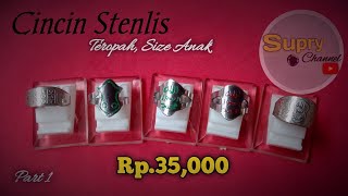 Cincin Wafak Anak, Bahan Stenlis