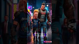 Cartoon Characters Go Gangster | Dark AI Redesign part 1 #shorts #gangster #ai