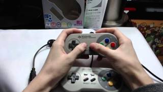 SNES USB controller iBuffalo Part 1 Unboxing!
