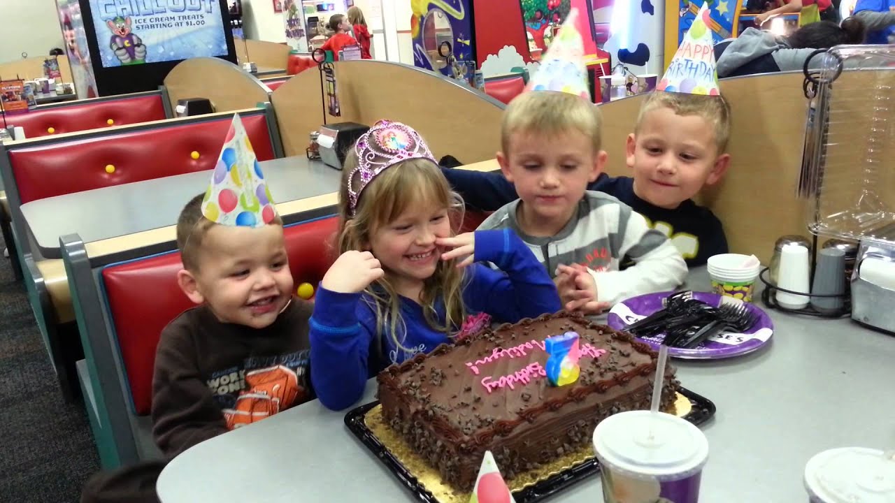 Happy birthday chuck e cheese YouTube