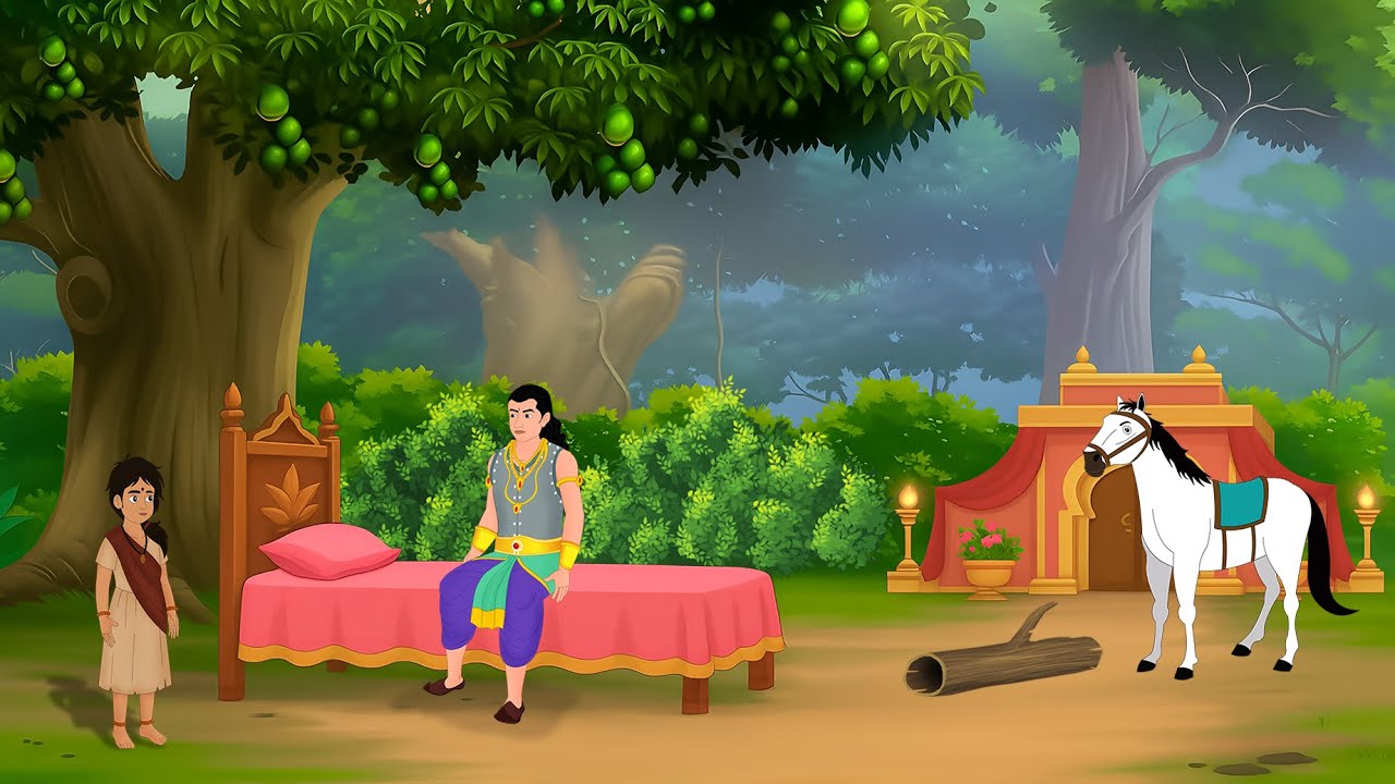 जंगल में मिली रहस्यमयी लड़की |  Hindi Story | Hindi Kahaniya | Moral Stories | Cartoon story