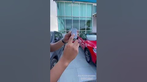 PROTON X50 remote start.