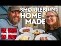 Americans in Denmark try homemade Smørrebrød!!