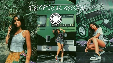 Tropical Green Filter by: M.A.C Official | VSCO Filter Tutorial