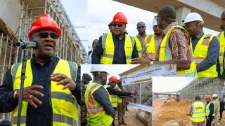 H.e Mahama Roads Minister Storm Amasaman - Nsawam To Kumasi Road To Inspect Full Speech