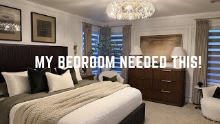 COZY LUXURY BEDROOM MAKEOVER | Primary Bedroom Refresh & Decorate With Me 