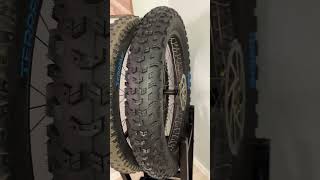 Fat Bike Tire Size Comparison 27.5x4 VS 26x5 shorts