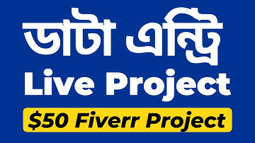 Data Entry Live Project On Fiverr
