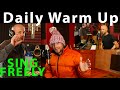 How to warm up for true singing freedom see my complete daily vocal warmup no drills no scales