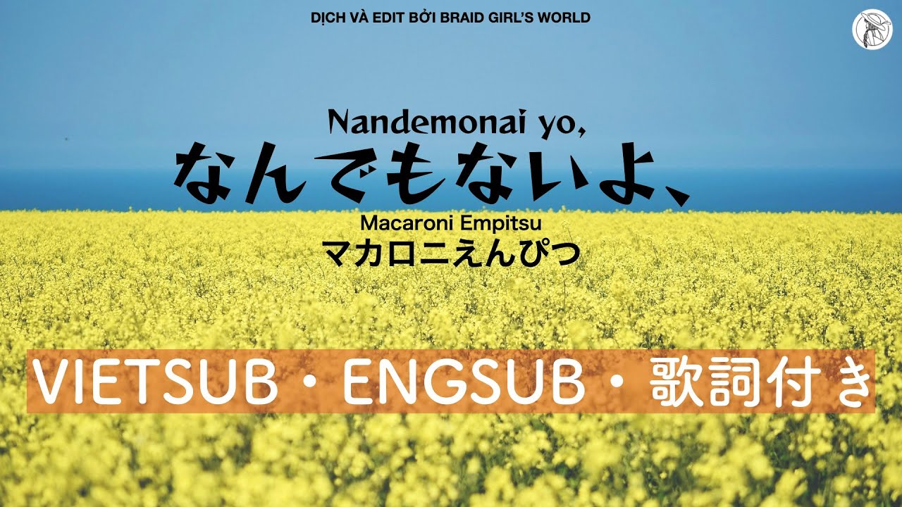 vietsub engsub nandemonai yo macaroni empitsu vietsub engsub nandemonai yo macaroni empitsu