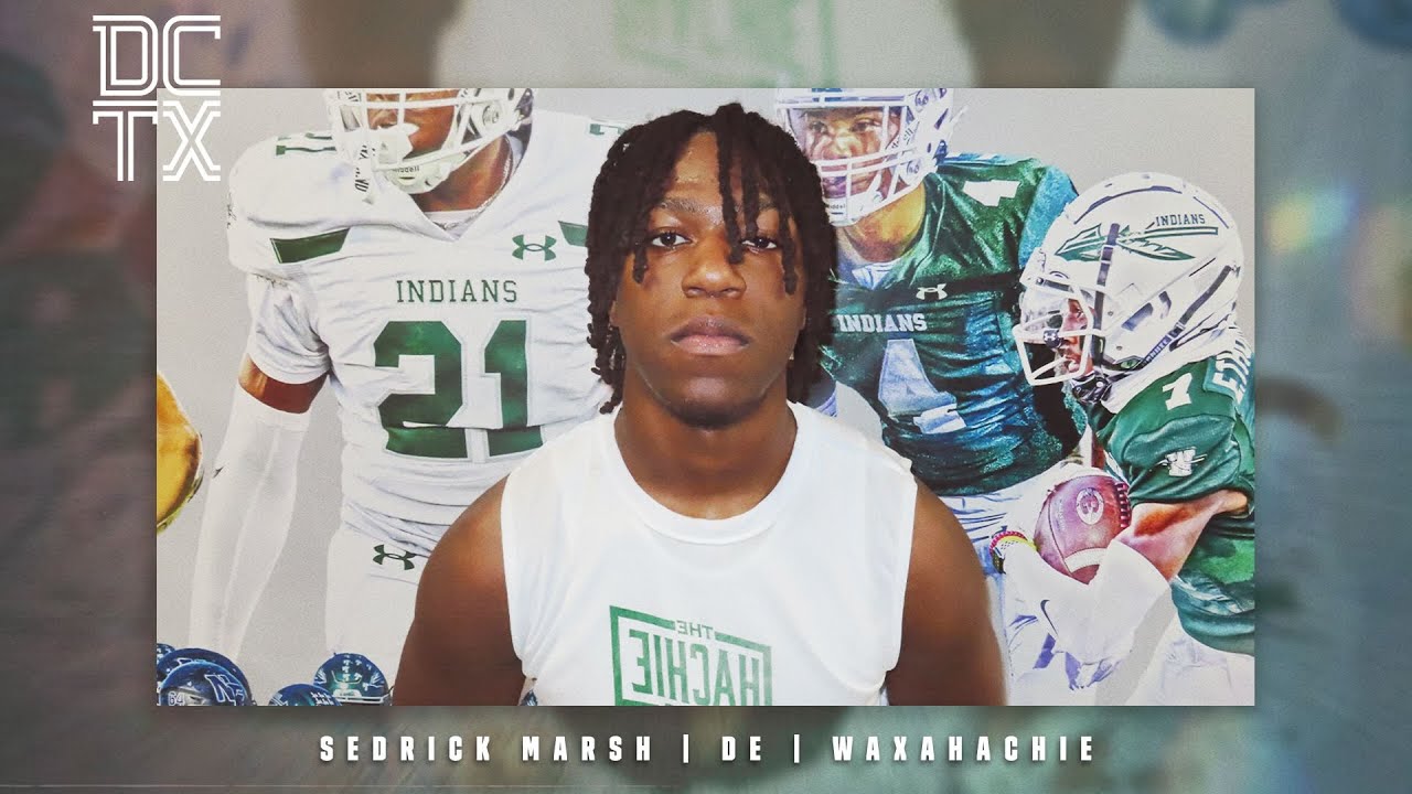 Восхождение команды Waxahachie: защитник Седрик Марш (выпуск 2027 года) — настоящий монстр на кра...