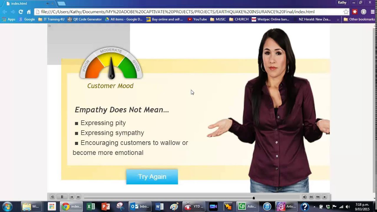Branching in Adobe Captivate