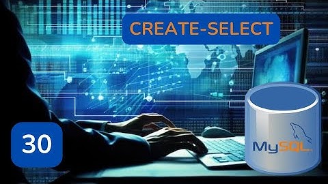 30.- Aprender MySQL.- Create-Select || Crear tabla a partir de otra tabla.