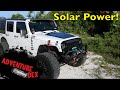 The Ultimate Jeep Accessory! Solar Power!