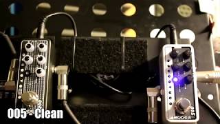Mooer Micro PreAmp 008 and 005 - Quick Test