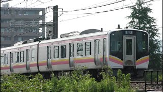 E129系B10編成【4K】信越本線上り422M 新潟→長岡