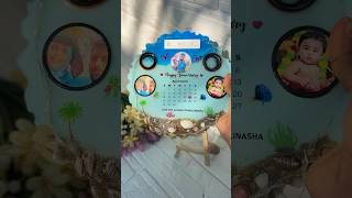 🫠Beach theme Anniversary Resin Frame with Baby things preservation 🏖️ #shortvideo #giftshop #gift