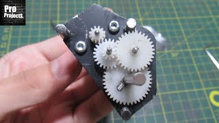 how to make GEARMOTORS FOR RC