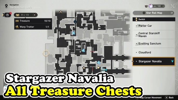 All chests in Cloudford in Honkai Star Rail: where to find