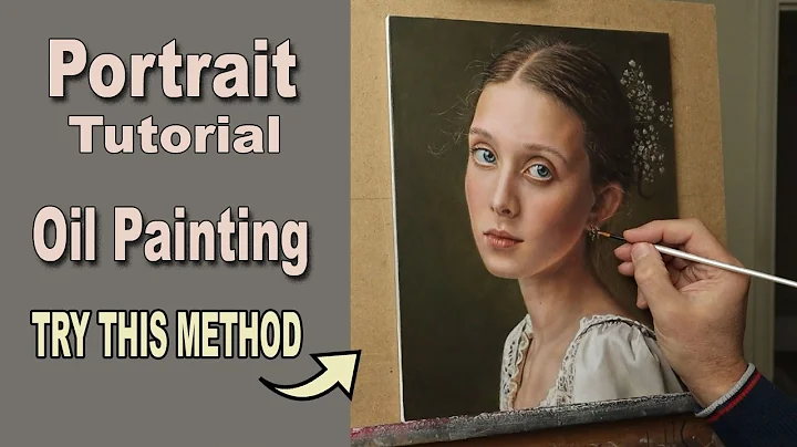 Oil Painting PORTRAIT TUTORIAL | Paint Realistic SKIN TONES. Follow from OUTLINE to Finished Work. thumbnail