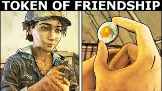 Violet Gives Clementine a Name Badge As a Symbol Of Friendship - The Walking Dead Season 4 Ep. 3