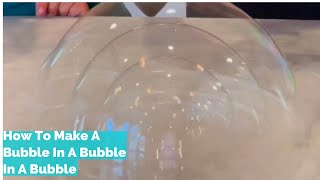 A Bubble Inside A Bubble Inside A Bubble