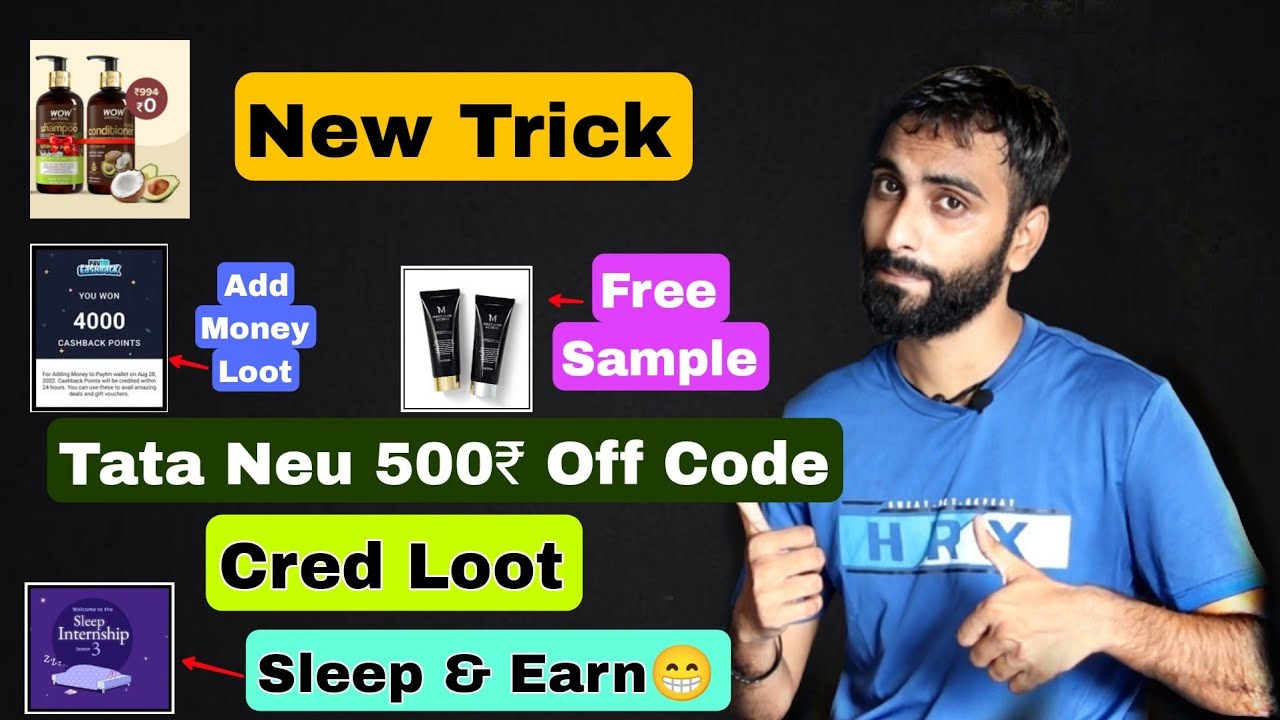 Wow 2 New Hidden Tips Paytm Add Money FREE BB Cream TataNue 1mg Loot wow-2-new-hidden-tips-paytm-add-money-free-bb-cream-tatanue-1mg-loot