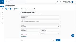 Sending an Order to Your Carrier on Web | Cargo TMS | Cargo ePOD