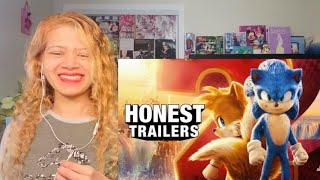 Sonic the hedgehog 2 honest trailer reaction