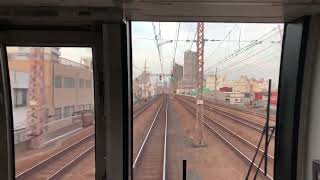 Riding JR電車 from Shin-Nagata駅