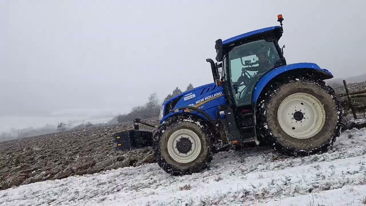 Zimná orba Radvaň Nová Bošáca