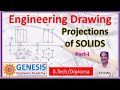 Projections of solids  parti